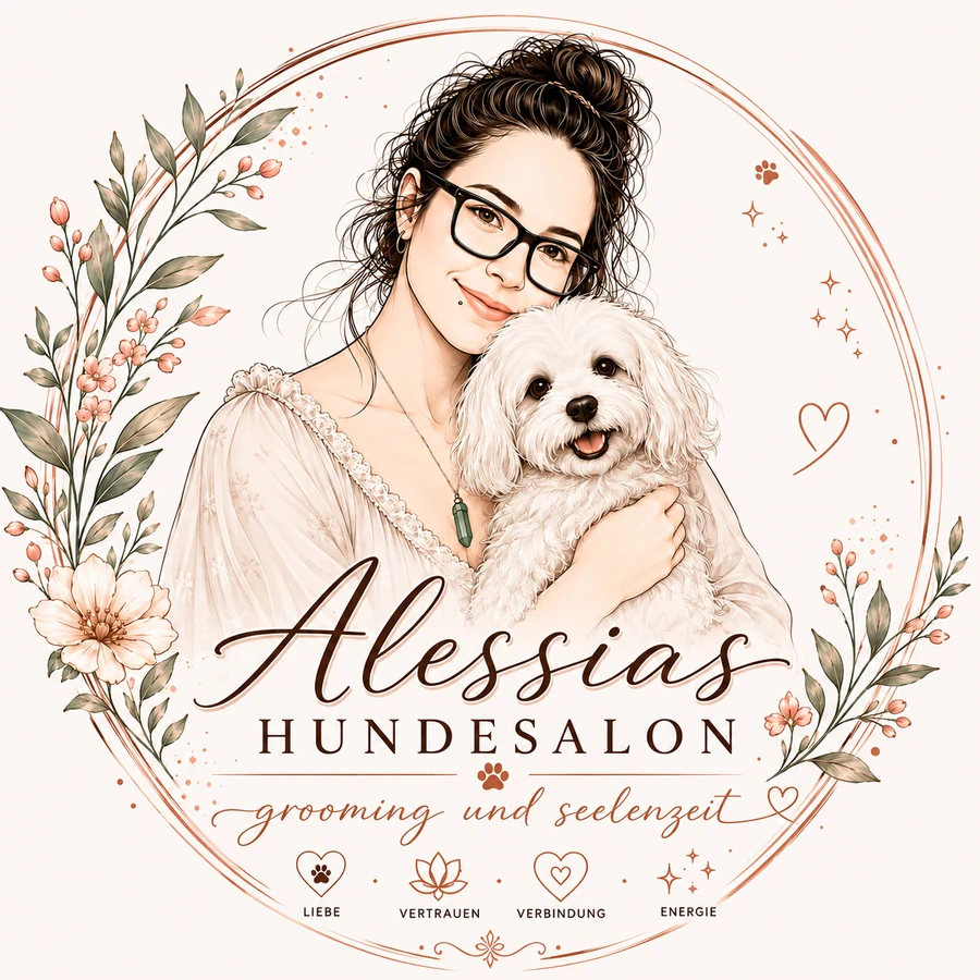 Logo Alessias Hundesalon & Seelenzeit – Hundefriseurin Alessia Herz in Rohrdorf